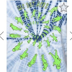 RIPNDIP We Out Here Party Tie Dye T-Shirt